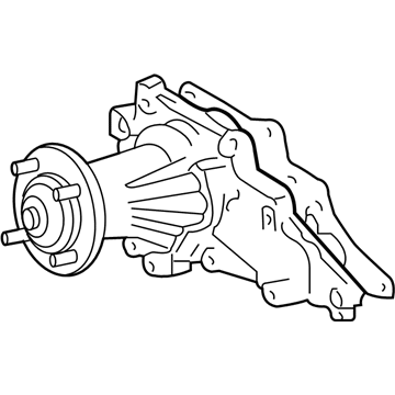 Lexus 16110-49156 Water Pump Assembly W/O Coupling