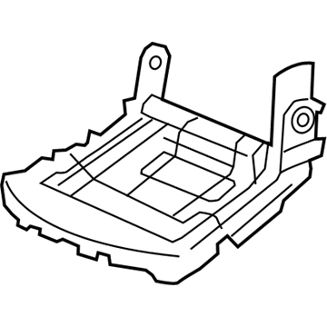 Nissan 88301-4BL1A Frame Assembly-Cushion, 2ND Seat RH