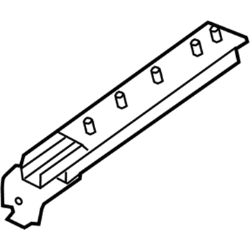 Nissan 88501-4BA1C Slide Assy-Rear Seat, Outer RH
