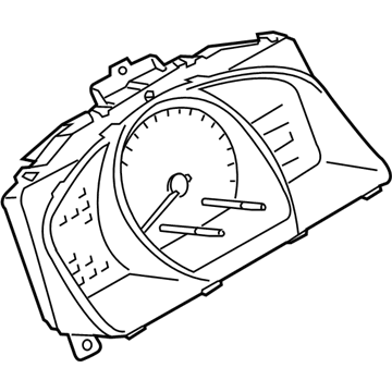 GM 19317323 Cluster Assembly