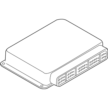 BMW 12-14-7-561-484 Exch Control Unit Dme Progra