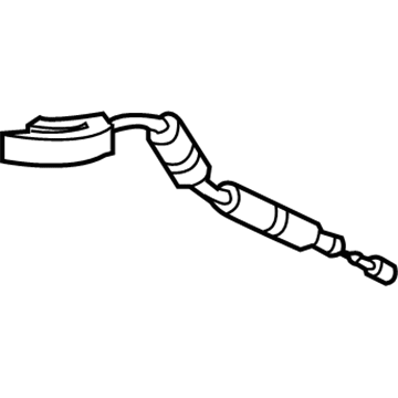 BMW 51-21-7-024-643 Bowden Cable Left