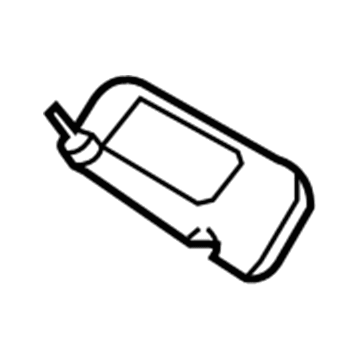 Kia 852023E071CY Sunvisor Assembly Right