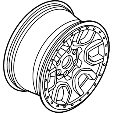 Ford N2DZ-1007-CA WHEEL ASY