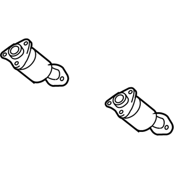 Lexus 18450-50350 Catalytic Converter Assembly