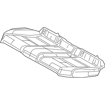 Lexus 71503-33200 Pad Sub-Assembly, RR Sea