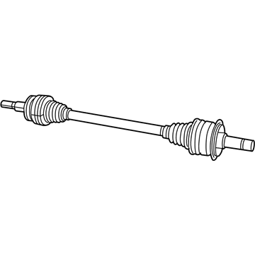 Mopar 4578732AE Rear-Axle Assembly Or Cv Shaft