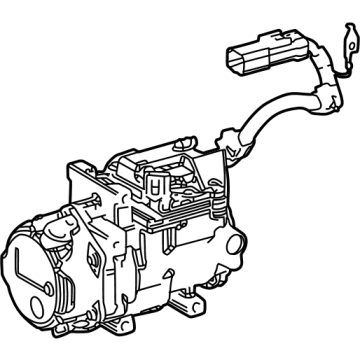 Toyota 88370-62010 Compressor
