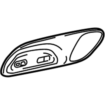 Mopar 5RH90DX9AD BOLSTER-Quarter Trim Panel
