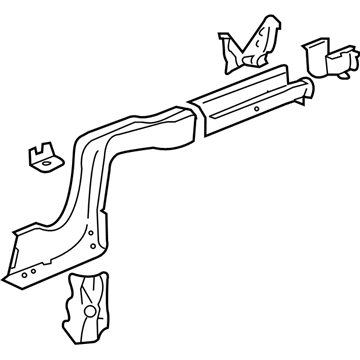 GM 20835770 Rear Rail Assembly