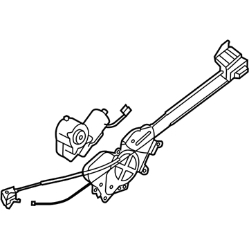 Nissan 82560-5Z000 Motor-Slide Door Closure, RH