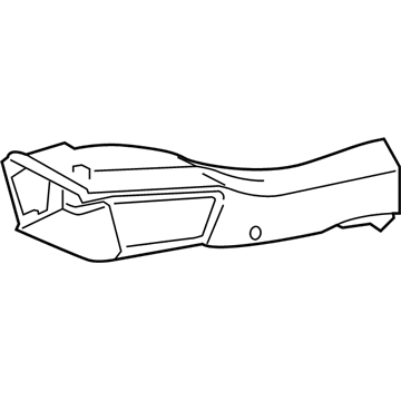 BMW 51-74-7-294-487 Air Duct, Brake, Left