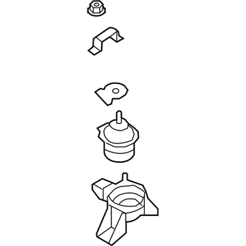 Hyundai 21810-3K400 Engine Mounting Bracket Assembly