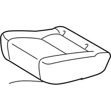 Toyota 79011-AE451-E2 Cushion Cover