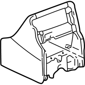 GM 15075791 Front Console