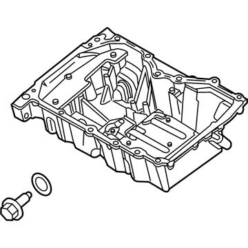 Ford G1FZ-6675-A Oil Pan