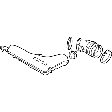 Nissan 16576-4BB0A Air Duct