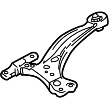 Lexus 48069-0E020 Front Suspension Lower Control Arm Sub-Assembly, No.1 Left