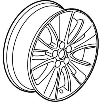 GM 42424793 Wheel, Alloy