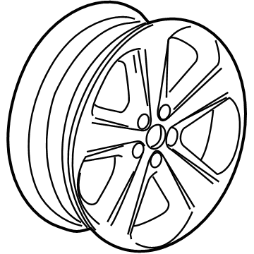 GM 42693409 Wheel, Alloy