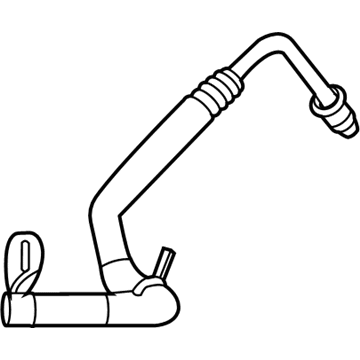 Ford JC3Z-3A713-D Lower Return Hose