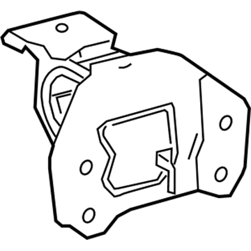 Lexus 12372-36070 INSULATOR, Engine Mounting