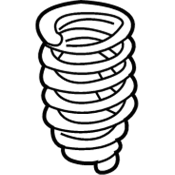 Lexus 48131-53080 Spring, Coil, Front