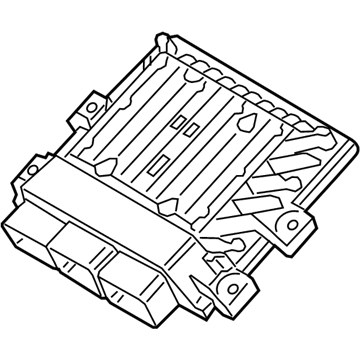 Ford LK4Z-12A650-C MODULE - ENGINE CONTROL - EEC