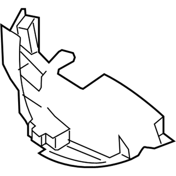 Nissan 748A2-4BA1A Extension-Rear Floor Front
