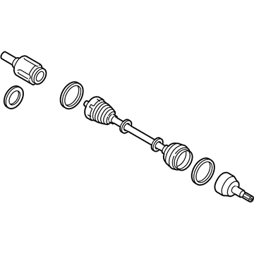 Ford FV6Z-3B437-T Axle Assembly