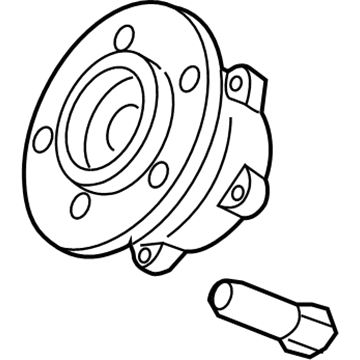 GM 13517460 Hub & Bearing