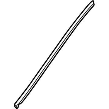 Honda 73152-TK8-A01 Garnish Assy., R. FR. Windshield Side