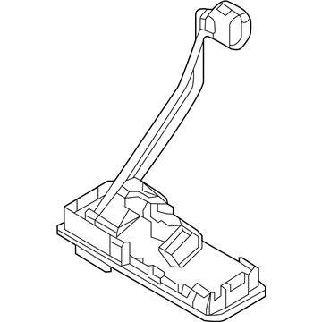 Hyundai 95760-B1000 Rear Camera & Trunk Lid Handle Assembly