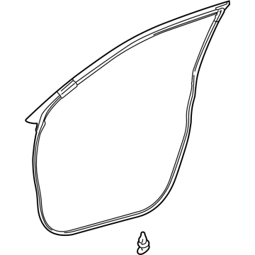 Toyota 67862-0E090 Door Weatherstrip