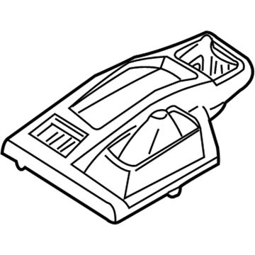 Nissan 96941-3W40C FINISHER-Console Indicator