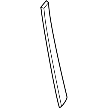 Infiniti 80812-3JA1A Tape-Front Door Outside, RH