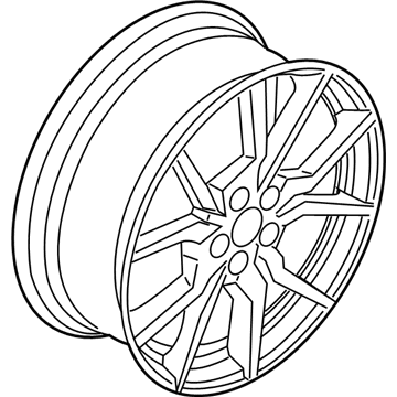 Ford G1EZ-1007-C Wheel, Alloy