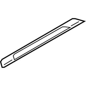 Hyundai 85883-D3000-TRY Trim Assembly-Front Door Step, RH