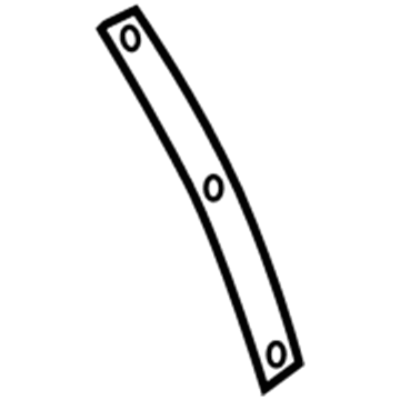 Nissan 78863-CF40A MOULDING-FILLET, Rear LH