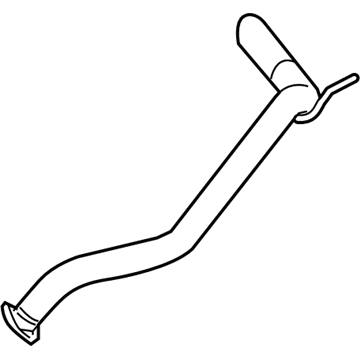 Nissan 20050-ZL40A Exhaust Tube Assembly, Rear