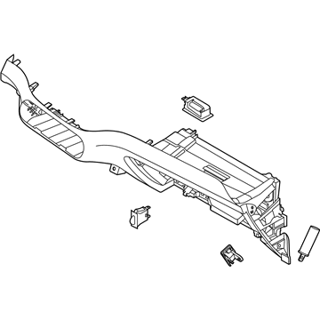 Kia 84730K0000GDM Panel Assembly-Lower CRA