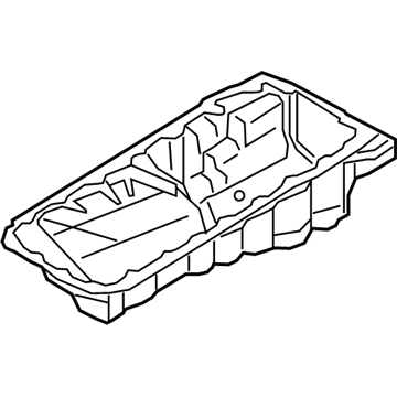 BMW 11-13-8-611-698 Oil Pan