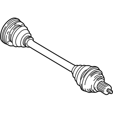 BMW 33-21-2-282-116 Exchange Output Drive Shaft