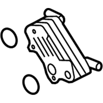 GM 12639408 Oil Cooler