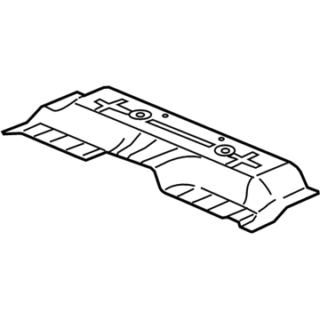 Mopar 55359575AA Pan-Rear Floor