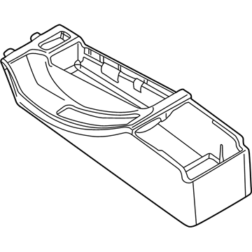 BMW 51-16-8-248-496 Console, Centre Arm Rest