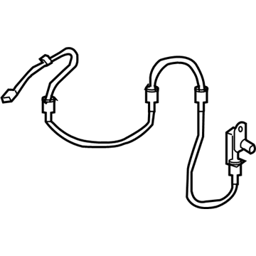 Nissan 47911-AL50A Sensor Assembly-Anti SKID, Front L