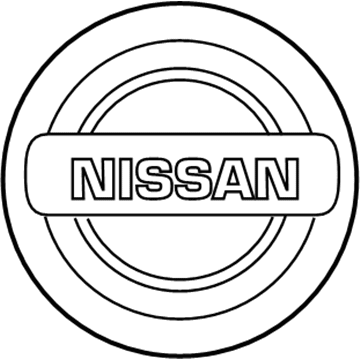 Nissan 40342-ZH10A Disc Wheel Ornament