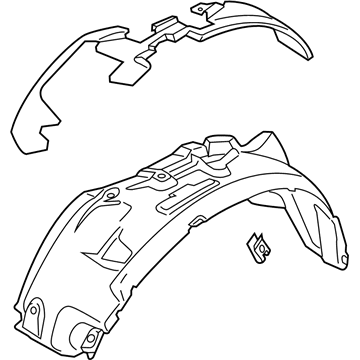 Ford HC3Z16102H Inner Liner