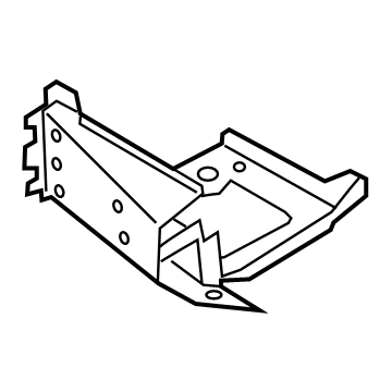 BMW 41-00-7-412-943 JOINT, SIDE FRAME, LEFT